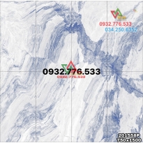 Gạch 75x150 khổ lớn màu xanh trắng cao cấp quận 3