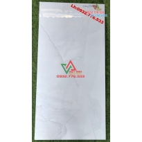 Gạch 75x150 màu trắng lát nền nhà phòng khách