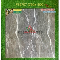 Gạch 75x150 màu xám sọc trắng F15707