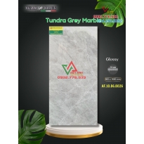 Gạch 800x1600 khổ lớn color Tundra grey marble glossy