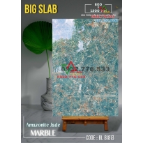 Gạch 80x120 bóng kiếng màu xanh cẩm thạch tại kho Gachrevietanh