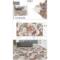 Gạch 80x160 đá bóng kiếng màu trắng xám vân cam đất