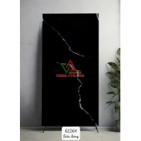 Gạch 80x160 Đen Vân Đá Tia Chớp Trắng Siêu Bóng Ấn Độ
