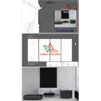 Gạch 80×160 khổ lớn trắng vân mây hàng nhập
