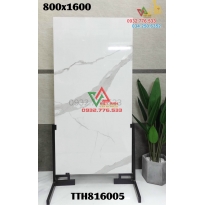 Gạch 80×160 màu trắng vân mây hàng nhập khẩu Ấn Độ