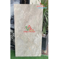 Gạch 80x160 màu xám lát sảnh trung tâm thương mại sang trọng