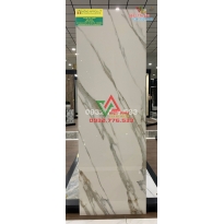Gạch 80x240 màu trắng sọc nhập khẩu