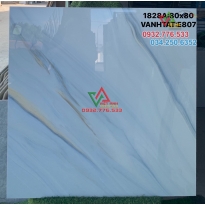 Gạch 80x80 bóng kiếng màu xanh ngọc