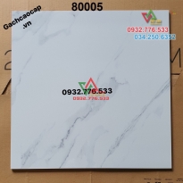 Gạch 80x80 bóng kiếng nhập khẩu trắng vân khói tại quận 7
