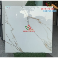 Gạch 80x80 màu trắng vân nâu