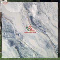 Gạch 80x80 marble màu xanh Ánh Kim tại Bình Tân