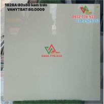 Gạch 80x80 màu kem trơn đá bóng mã 80.0009