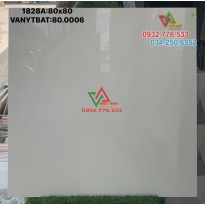 Gạch 80x80 màu trắng ốp lát phòng ngủ hàng có sẵn trong kho