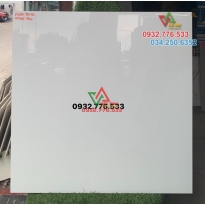 Gạch 80x80 màu trắng trơn không hoa văn hàng VN