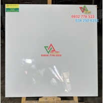 Gạch 80x80 màu trắng trơn ốp lát nền nhà cao cấp chất lượng tốt