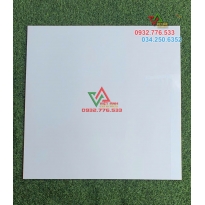 Gạch 80x80 màu trắng trơn ốp lát nền nhà sáng bóng hàng có sẵn