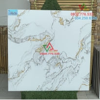 Gạch 80x80 màu trắng vân ánh kim