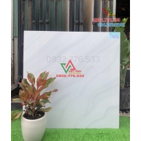 Gạch 80x80 màu trắng vân gợn sóng
