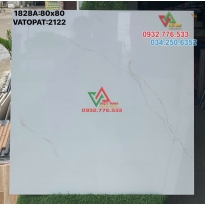 Gạch 80x80 màu trắng vân khói nhẹ mẫu mới mã 2122 tại Sài Gòn