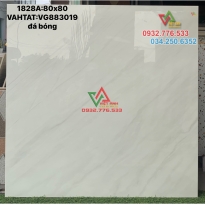 Gạch 80x80 màu trắng vân mây giá rẻ hàng đẹp
