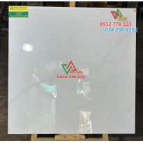 Gạch 80x80 màu trắng vân mây nhẹ hàng Trung Quốc tại quận 1