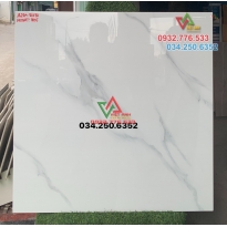 Gạch 80x80 màu trắng vân mây nhẹ hàng VN xả kho