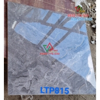 Gạch 80x80 màu xám bóng kiếng trang trí cầu thang