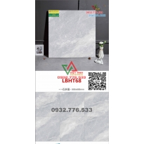 Gạch 80x80 màu xám đá bóng kiếng sang chảnh mã LBHT68