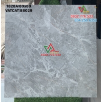 Gạch 80x80 màu xám đá bóng kiếng tại Tiền Giang