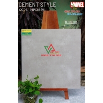 Gạch 80x80 màu xám đá mờ xi măng code MPC88601