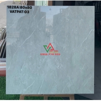 Gạch 80x80 màu xám nhạt ốp lát mọi không gian