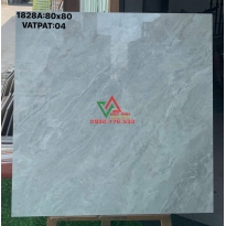 Gạch 80x80 màu xám pastel vân mây