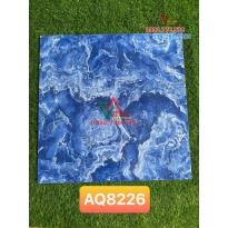 Gạch 80x80 màu xanh nước biển hàng nhập khẩu Trung Quốc mã AQ8226