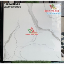 Gạch 80x80 ốp lát nền nhà màu trắng vân khói cao cấp tại Bình Tân