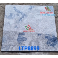 Gạch 80x80 ốp nền nhà màu xanh khắc kim LTP8899