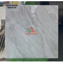 GẠCH 80X80 PRIME XÁM ĐẬM MARBLE TỰ NHIÊN BÓNG KIẾNG