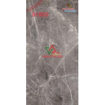 Gạch 90x180 màu xám vân sọc trắng