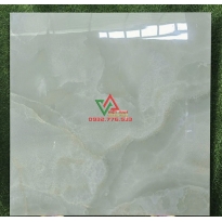 Gạch Ấn 80x80 vân màu xanh nhạt lát nền tại Việt Nam