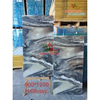 Gạch bóng kiếng Ấn Độ 60x120 vân sọc marble ốp lát trang trí