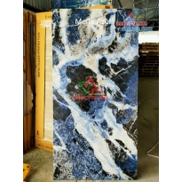 Gạch cẩm thạch màu xanh đá 60x120cm nhập khẩu Ấn Độ