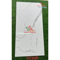 Gạch cao cấp 600x1200 màu trắng vân xám khói nhập khẩu chính hãng