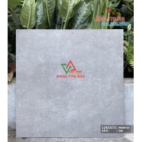 Gạch đá 80x80 màu xám xi măng cao cấp