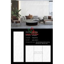 Gạch đá nung kết 1200x2700 Ascot Cao Cấp Trắng hàng nhập