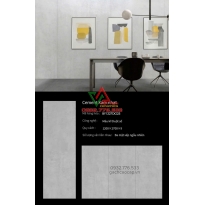 Gạch đá nung kết 1200x2700 khổ lớn cement xám nhạt
