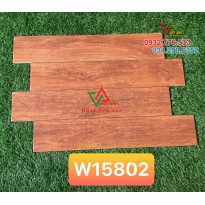Gạch giả gỗ 15x80 màu nâu sáng ốp nền nhà