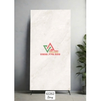 Gạch Khổ Lớn 60x120 Trắng Kem Vân Đá Nhẹ Bóng Kiếng Ấn Độ