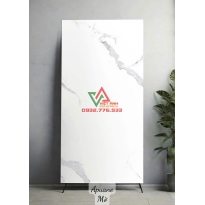 Gạch Khổ Lớn 60x120 Trắng Vân Đá Marble Xám Bề Mặt Mờ Ấn Độ