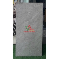 GẠCH KHỔ LỚN 60X120 XÁM ĐẬM VÂN ĐÁ TỰ NHIÊN MỜ