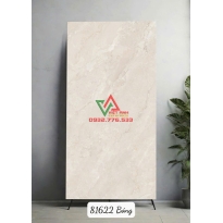 Gạch Khổ Lớn 80x160 Kem Be Vân Đá Trắng Bóng Kiếng Ấn Độ