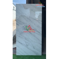 Gạch khổ lớn 80x160 trắng vân khói hàng có sẵn tại kho